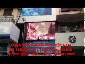 Thiết kế - cung cấp - thi công màn hình LED fullcolor 150 inch ngoài trời