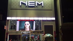 Thời Trang NEM 58 Kim Mã, Hà Nội | D&Q thi công dự án màn hình led P3-P4-P5-P6-P8 ngoài trời giá TỐT