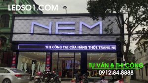 Thời Trang NEM Hà Tĩnh | D&Q thi công dự án bảng điện tử LED P3-P4-P5-P10 giá tốt nhất thị trường