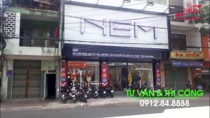 Thời Trang Nem Quy Nhơn | D&Q thi công bảng điện tử LED ngoài trời P4-P5-P10 giá tốt nhất thị trường