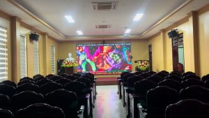 Thuế Cơ sở 2 Tỉnh Hà Tĩnh | D&Q trúng thầu và thi công màn hình LED P2.5 phòng Hội trường - Hội thảo