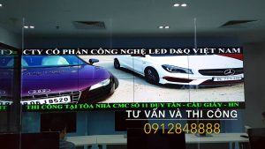 Tòa nhà CMC Tower 11 Duy Tân | DQ thi công gói thầu dự án 8 màn hình ghép LG 55inch phòng Điều hành