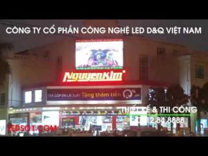 Tòa nhà Thanh Hoa Plaza | Nguyễn Kim Thanh Hóa | D&Q thi công gói thầu màn hình LED P5 ngoài trời