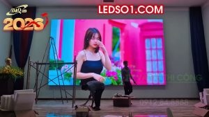 Trường THPT Nguyễn Chí Thanh Đăk Nông | D&Q Thi công dự án thầu màn hình LED P2.5 phòng Giảng đường