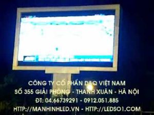 Tư vấn, thiết kế, thi công màn hình LED fullcolor trong nhà - ngoài trời giá rẻ