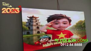 UBND Phường Bồ Đề | Thầu Chỉ Định Lắp màn hình LED P2 Trong UBND Xã