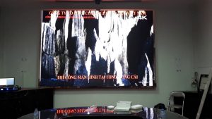 UBND TP. Móng Cái - Quảng Ninh | D&Q thi công gói thầu dự án màn hình LED P2.5 phòng họp trực tuyến