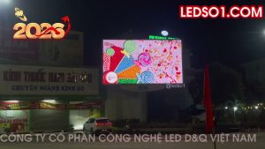 Vòng xuyến Bút Sơn - Hoằng Hóa, Thanh Hóa | Thi Công Màn hình LED Noài Trời P5 Cột Trụ