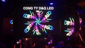 Vũ trường - DJ - NightClub | DQ thi công dự án màn hình Led full color hiển thị hình ảnh và hiệu ứng